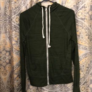 Green So brand hoodie .